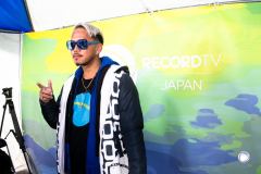 O público e os artistas tiraram fotos na cabine de Selfies da Record TV Japan no Festival Brasil 2022/Brazilian Day Tokyo. Foto:©Alex Santos/Record TV Japan