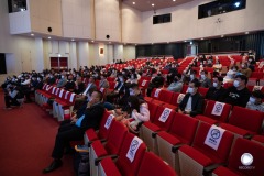 Palestra de empresários no Focus Brasil Japão 2022 em Shiga- Foto: Alex Santos/Record TV Japan