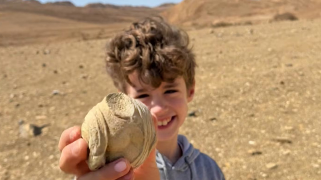 Criança encontra estatueta de 1.700 anos durante trilha no deserto de Israel
