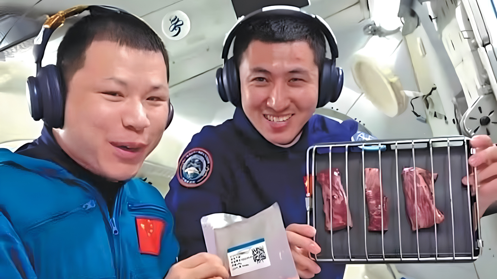 Comida assada no espaço? Como funciona a air fryer chinesa projetada para fora da Terra